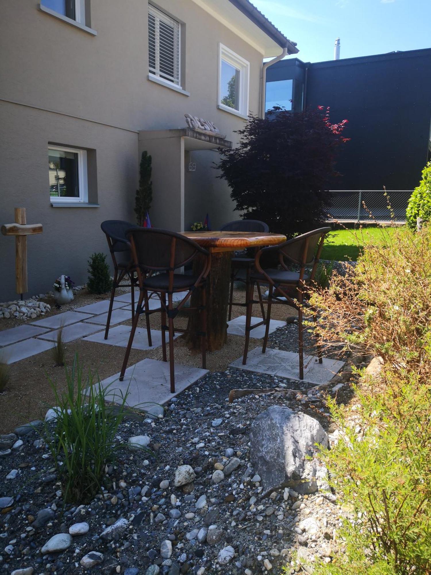 Garten-Wohnung Eschen Exteriér fotografie
